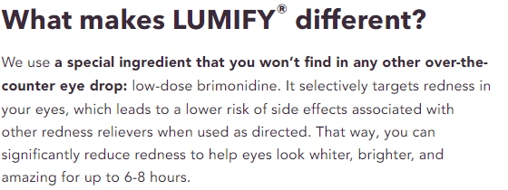 What makes Lumify Different